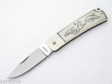 Vtg 1991 Kershaw Japan 5250 Gentleman Small Folding Pocket Knife Flying Geese