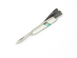 Vintage '80s Parker Seki Japan Pearl Tie Bar Clip Miniature Folding Pocket Knife