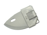 Vintage 1980s Fury (Sterile) Seki Japan 3" Fixed Blade Neck Survival Knife Card