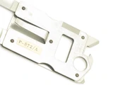 Vintage 1970s Kanger 3.12" Seki Japan Stainless Folding Multi Tool Card Knife