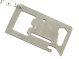 Vintage 1980s Boys Club 2.75" Seki Japan Multi Tool Card Keychain Knife