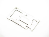 Vintage 1980s Valor Super II Seki Japan Stainless 2.75" Multi Tool Card Knife