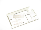 Vintage 1980s Globus Seki Japan 4" Stainless Multi Tool Card Knife