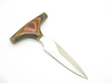 Vintage 1980s Haller Imai/Fukuta Seki Japan 5" Blade Wood Handle Push Dagger