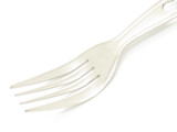 Vintage 1970s Seki Japan 6.75" Stainless Mess Kit Utensil Set Spoon Fork Knife