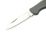 Vintage 1970s Seki Japan Prototype 3.5" Black Folding Pocket Lockback Knife