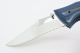 Left* Rainy Vallotton Nate Clark Custom Folder Folding Pocket Knife Blu Titanium