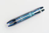 Left* Rainy Vallotton Nate Clark Custom Folder Folding Pocket Knife Blu Titanium
