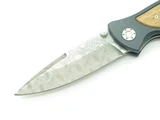 Boker Tirpitz-Damast Germany Limited Damascus Walnut 4" Folding Pocket Knife