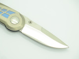 Vintage Boker Germany Superliner 440C 2.75" Titanium Folding Pocket Knife