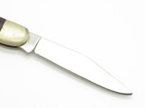 Vintage 1960s Rostfrei Prototype Seki Japan 4" Wood Folding Pocket Knife
