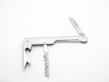 Vintage 1970s Seki Japan 4.62" Folding Corkscrew Knife Wine Bottle Opener