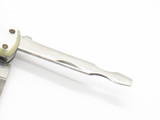 Vintage 1970s Seki Japan 2.5" Stainless 4 Blade Folding Multi Tool Pocket Knife