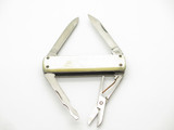 Vintage 1970s Seki Japan 2.5" Stainless 4 Blade Folding Multi Tool Pocket Knife