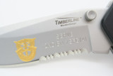 Vtg Timberline 11291 "De Oppresso Liber" Green Beret Worden Large Folding Knife