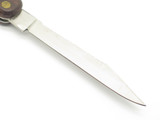 Vintage 1960s Seki Japan Large 4.87" Wood Stainless Steel Folding Fishing Knife