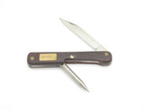 Vintage 1960s Seki Japan Large 4.87" Wood Stainless Steel Folding Fishing Knife