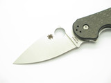 Spyderco Domino C172CFTIP Titanium Carbon Fiber CTS-XHP Folding Pocket Knife