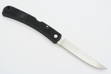 Vtg Al Mar Airweight Fisherman Seki Japan ATS-34 Black Folding Lockback Knife