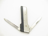 Vtg 1970s Vernco HiCV Black Angus Seki Japan Gentleman Folding Pocket Knife