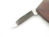 Vtg 1980s Explorer Seki Japan Lobster Brass Money Clip Folding Pocket Knife