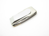 Vtg 1980s Explorer Seki Japan Lobster Brass Money Clip Folding Pocket Knife