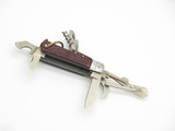 Vintage 1960s Seki Japan 2.12" Small Multi Tool Folding Pocket Camp Knife