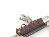 Vintage 1960s Seki Japan 2.12" Small Multi Tool Folding Pocket Camp Knife
