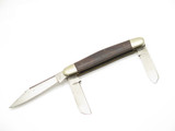 Vintage 1970s Seki Japan 3.87" Wood Handle Stainless Steel Pocket Folding Knife