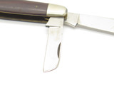 Vintage 1970s Seki Japan 3.87" Wood Handle Stainless Steel Pocket Folding Knife