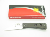 Spyderco C251CFP Watu CPM-20CV Carbon Fiber/G10 Folding Pocket Knife