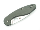 Spyderco USA C228CFP Silverax Pln CPM-S30V G10/Carbon Fiber Folding Pocket Knife