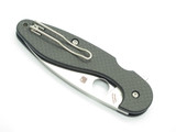 Spyderco USA C228CFP Silverax Pln CPM-S30V G10/Carbon Fiber Folding Pocket Knife