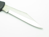Vintage 1960s Seki Japan 4.5" Leather Stainless Lockback Folding Pocket Knife