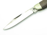 Vintage 1960s Swan Seki Japan 4.12" Wood Handle Stainless Folding Pocket Knife