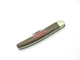 Vintage 1960s Swan Seki Japan 4.12" Wood Handle Stainless Folding Pocket Knife