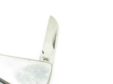 Vtg 1970s Seki Japan Small 2" Stainless Steel Triangle Folding Pocket Knife