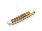Vintage 1970s Cam III Seki Japan Small 2.75" Swirl Handle Folding Pocket Knife