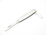 Vintage 1970s Stanley Rogers Seki Japan 3.12" Stainless Folding Pocket Knife