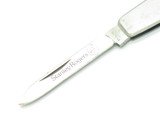 Vintage 1970s Stanley Rogers Seki Japan 3.12" Stainless Folding Pocket Knife