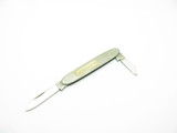 Vintage 1970s Explorer Prototype Seki Japan 3.25" Stainless Folding Pocket Knife