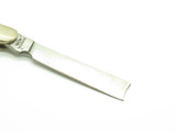 Vintage 1970s Explorer Seki Japan 3.12" Wood Surgical Steel Folding Pocket Knife