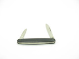 Vtg 1970s Explorer Seki Japan 3.25" Stainless Black Handle Folding Pocket Knife
