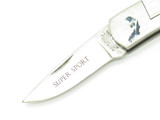 Vintage 1970s Valor Sport Seki Japan 3" Lockback Folding Pocket Knife (Blem)