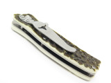 ELITE FORCE GERMAN BRAND 440C BLACK G10 LINERLOCK TACTICAL FOLDING POCKET KNIFE