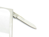 Vintage 1970s Explorer Seki Japan 2" Stainless Folding Money Clip Pocket Knife