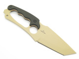 Slysteel Tops STTI Shark Tooth Fixed Tanto Blade Hunter Survival Knife Low #0009