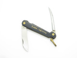 Vintage 1970s Seki Japan 4.5" Black Sailor Rigging Folding Pocket Knife