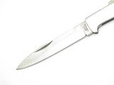 Vintage 1960s Omor Seki Japan 4.37" Metal Folding Lockback Knife