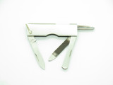 Vintage 1970s Latama Seki Japan Stainless Multi Tool Folding Pocket Knife